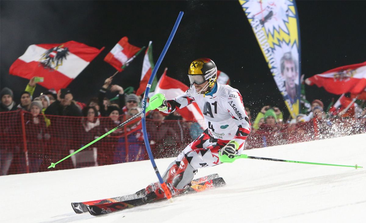 Das Nightrace in Schladming - der Skiweltcup der Herren gastiert auf der Planai. Bildquelle: Daniel Scharinger