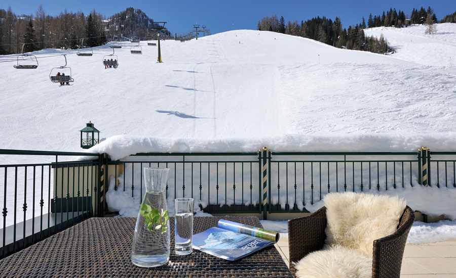 Skiurlaub im Hotel an der Piste Wellness Hotel Alpenrose.