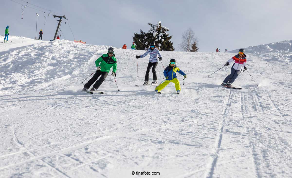 Skiurlaub in der Skiregion Weissensee