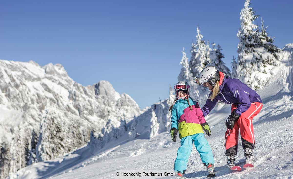 Skiurlaub in der Skiregion Hochkönig im Salzburger Land