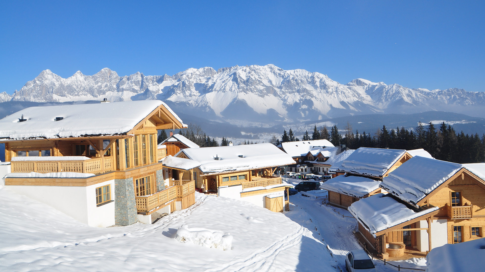 Skiurlaub Chalet an der Piste