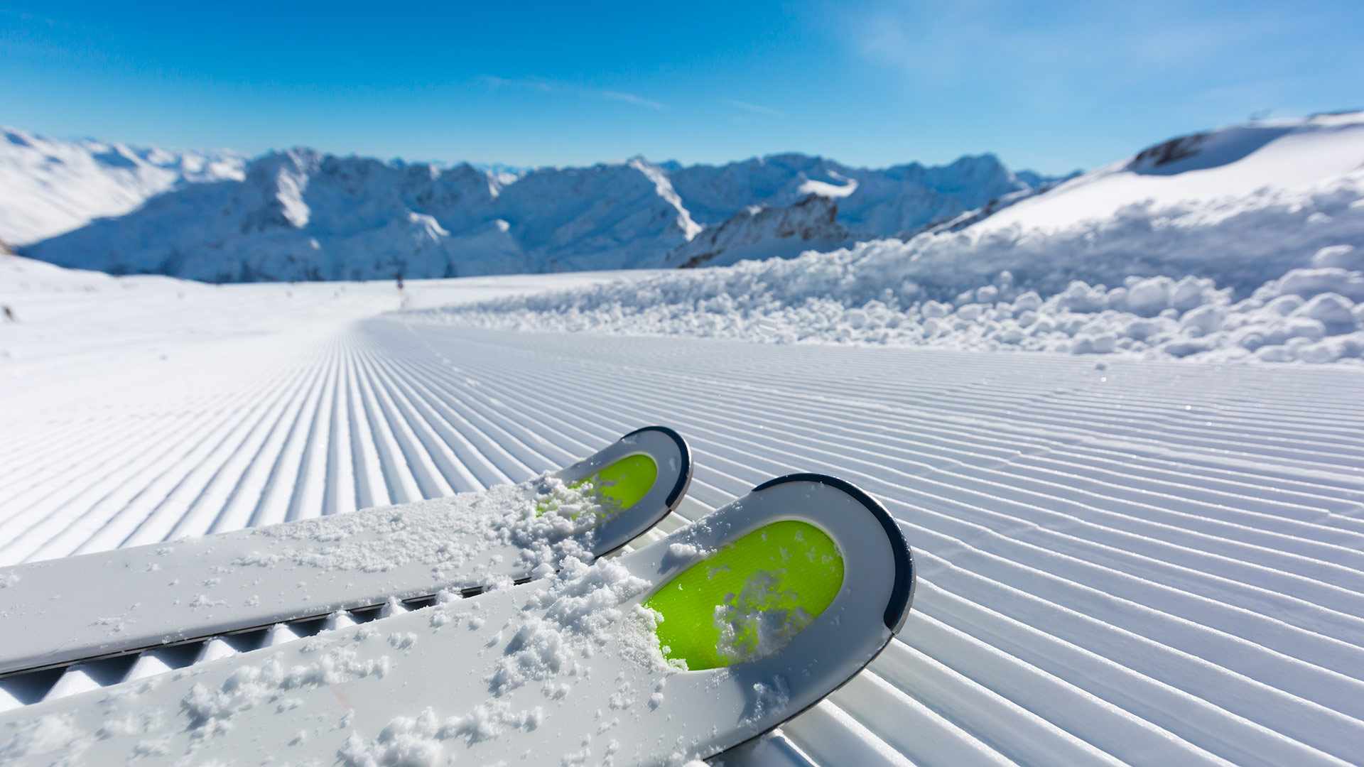 Skiurlaub in der Skihuette in Pistennähe
