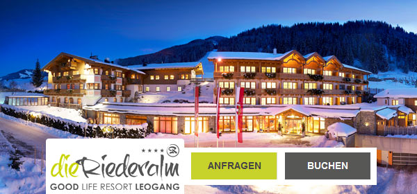 Das Kinderhotel Riederalm, dem Familienhotel in Leogang direkt an der Skipiste.