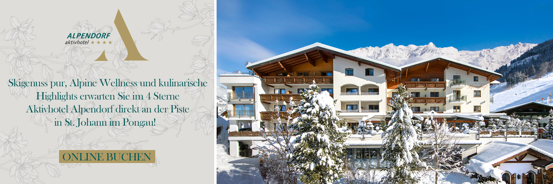 Skiurlaub im Aktivhotel Alpendorf in St. Johann im Pongau