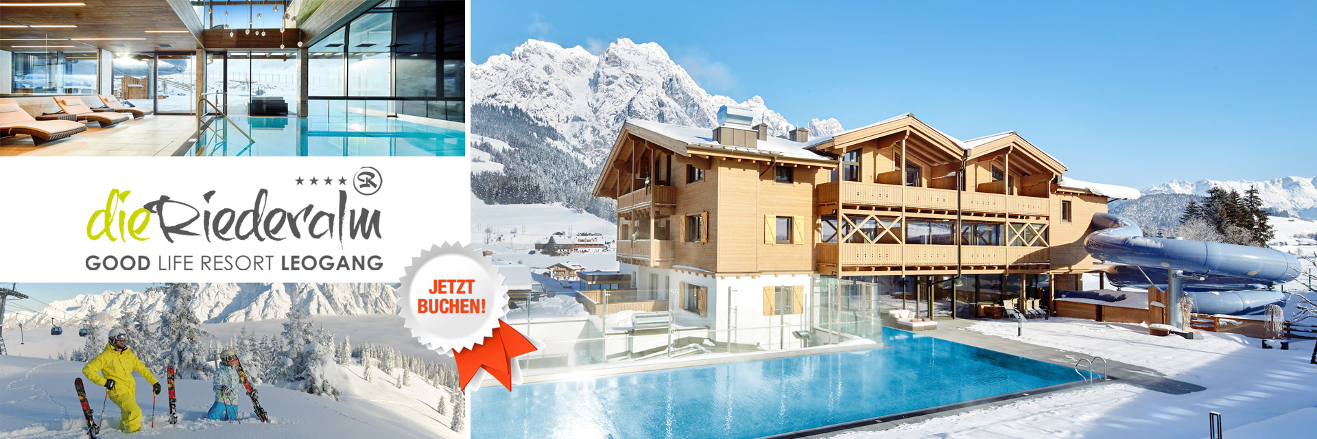 Skiurlaub im Hotel Riederalm in Leogang